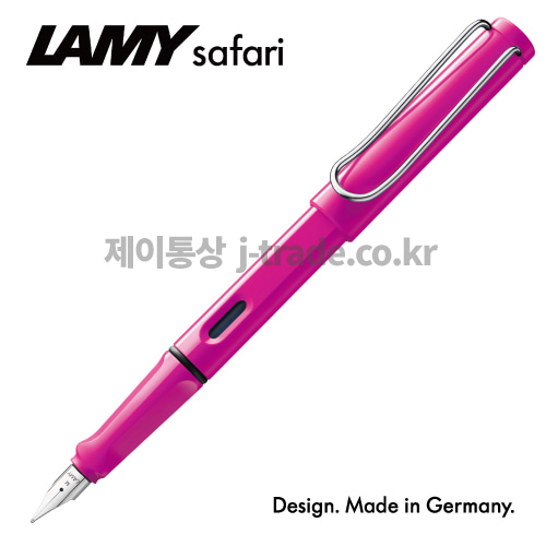 라미 013 사파리 만년필 핑크